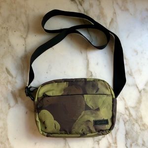 Ganni Recycled Tech Fabric Camera Crossbody Bag